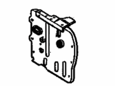Toyota 53212-20902 Baffle Sub-Assembly, Radiator Side, Driver Side