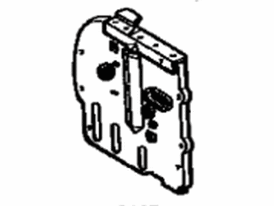 Toyota 53211-20901 Baffle Sub-Assembly, Radiator Side, Passenger Side