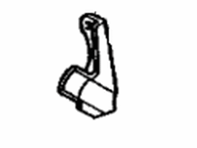 Toyota 17571-38031 Bracket, Exhaust Pipe Front (For Front)