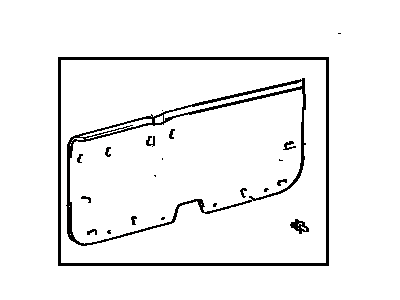 Toyota 64780-23041-03 Cover Panel