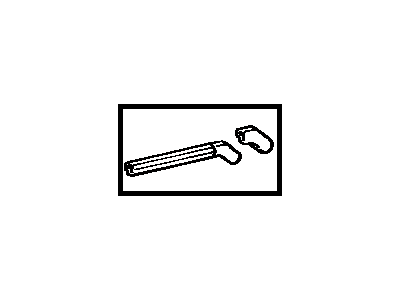 Toyota 73014-22060-02 Plate Sub-Assembly, Front Seat Belt Anchor, Driver Side