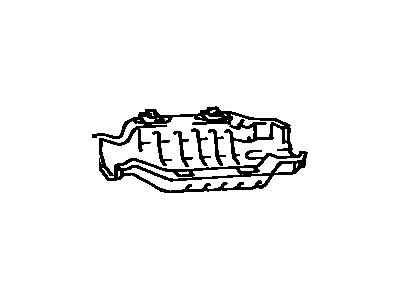 Toyota 18407-28011 Protector,  Catalytic Converter