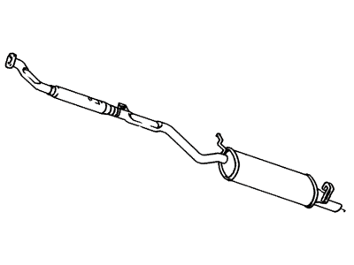 Toyota Cressida Muffler - 17430-YZZ32