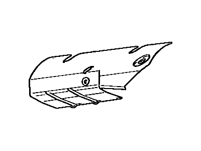 Toyota 17167-43010 Insulator, Exhaust Manifold Heat