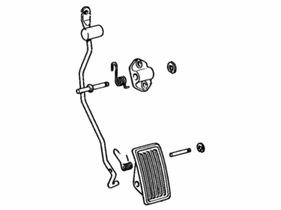 Toyota 78120-22240 Rod Assembly, Accelerator Pedal