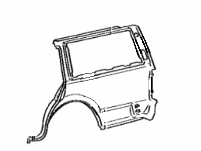 Toyota 61601-22570 Quarter Panel