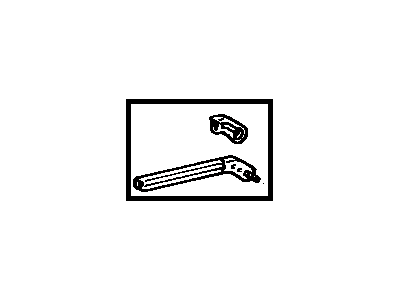 Toyota 73013-22060-02 Plate Sub-Assembly, Front Seat Belt Anchor, Passenger Side
