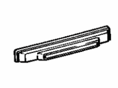 Toyota 75802-23020 License Molding