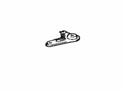 Toyota 52274-22020 Stopper, Rear Suspension Member, Lower Driver Side