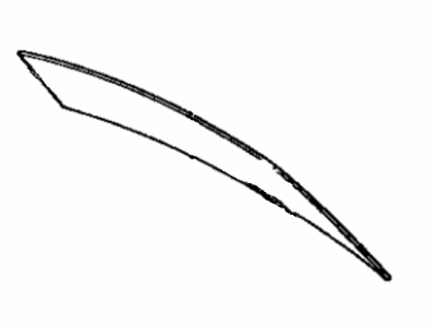 Toyota 64811-22400 Back Glass