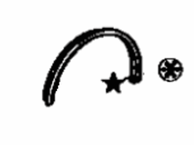 Toyota 75873-29075 Molding