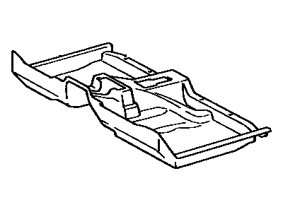 Toyota 58510-2A020-02 Carpet Assy,  Front Floor