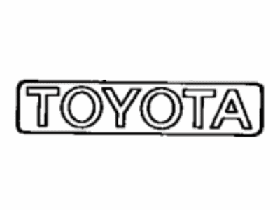 Toyota Cressida Emblem - 75321-22580