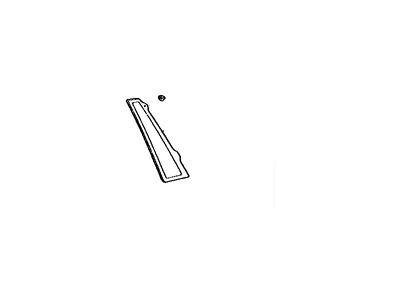 Toyota 62712-22100 Quarter Glass