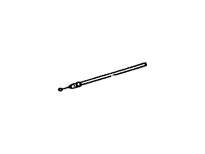 Toyota Cressida Fuel Door Release Cable - 77035-22160