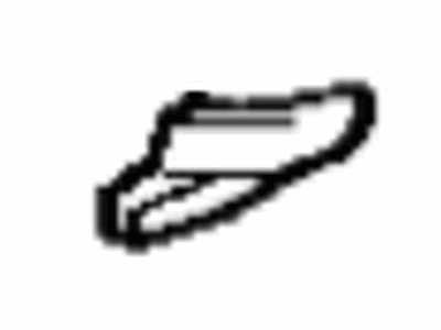 Toyota 53867-22040 Seal, Front Fender To Cowl Side, Driver Side