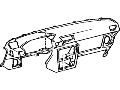 Toyota 55401-22230-13 Crash Pad