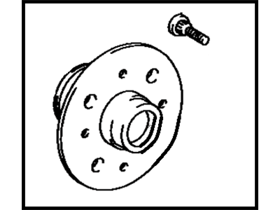 Toyota 43502-22040 Front Hub