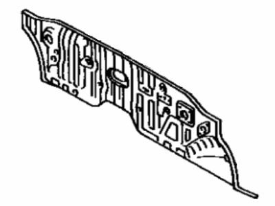Toyota 55101-22510 Panel Sub-Assembly, Dash