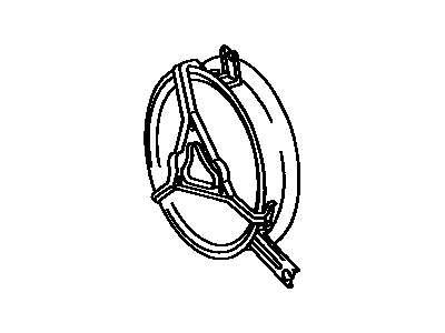 Toyota 88454-22030 Shroud, Fan