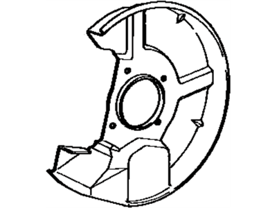 Toyota Cressida Backing Plate - 47782-24010