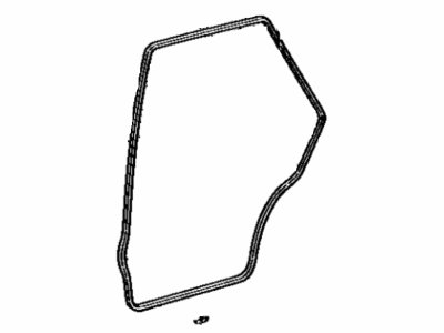 Toyota Cressida Weather Strip - 67872-22100