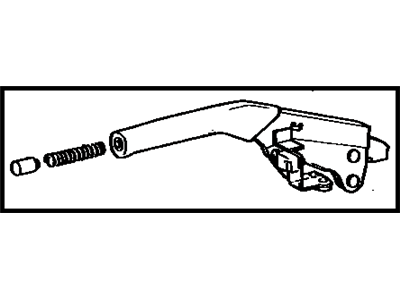 Toyota 46201-22170-02 Lever Sub-Assembly, Parking Brake