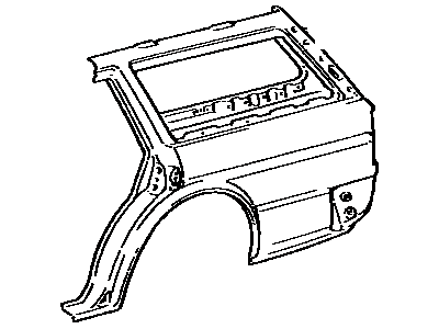 Toyota 61602-22926 Quarter Panel