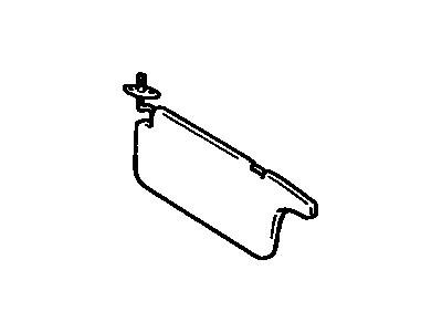 Toyota Cressida Sun Visor - 74320-22281-03