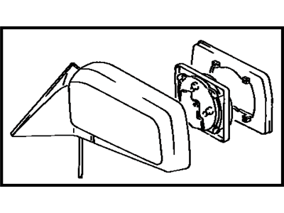Toyota Cressida Car Mirror - 87940-22541-01