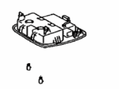 Toyota 81260-68010-B2 Lamp Assy,  Map