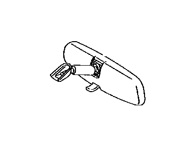 Toyota Paseo Car Mirror - 87810-20240-07