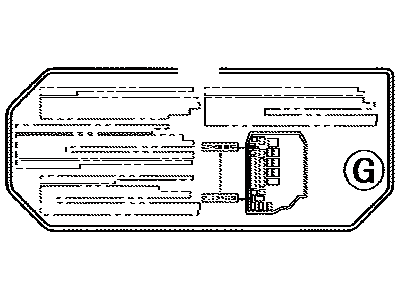 82685-12110 Toyota Plate, Caution Illustration 1 of 1
