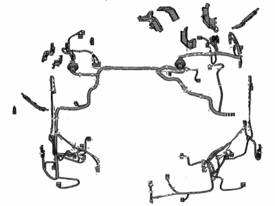Toyota 82115-0ZB81 Wire,  Engine Room Main
