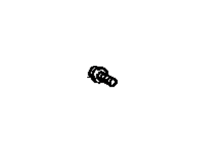 Toyota 90167-A0013 Front Spoiler Screw
