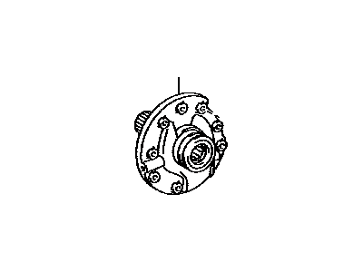 Toyota 35370-52070 Shaft Assy,  Stator