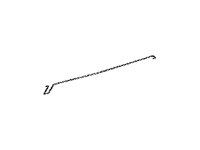 Toyota 64532-02140 Bar,  Luggage Door Hinge Torsion,  LH