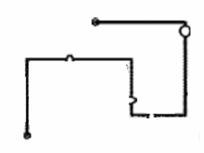 Toyota 47314-02820 Tube,  Front Brake,  NO.4