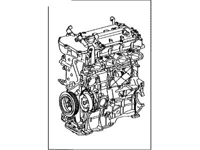 Toyota 19000-0T341 Engine