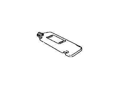 Toyota 74310-02G41-A1 Visor Assy,  RH