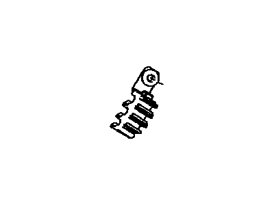 Toyota 90949-04054 Clamp,  Brake Tube,  NO.6