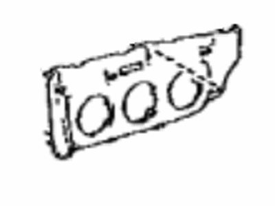 Toyota 55468-02060 Retainer,  Instrument Panel Safety Pad,  Center