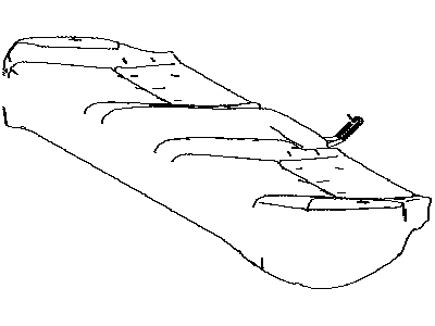 Toyota 71503-02280 Pad,  Rear Seat Cushion