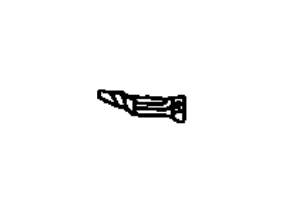 Toyota 61643-89102 Lower Reinforcement Gusset