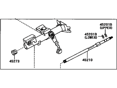 Scion 45250-52151 Column Assy,  Steering