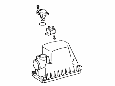 Toyota 17705-21030 Cap Sub-Assembly, Air Cleaner