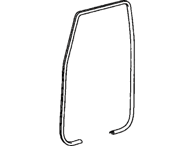 Toyota 62313-89109-06 Trim,  Front Door Opening,  RH