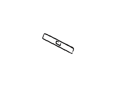 Scion 73135-12030-B9 Cover,  Shoulder Belt Anchorage Plate
