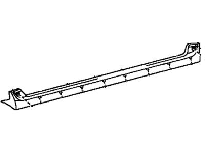 Scion 75851-52010-E0 Moulding,  Body Rocker Panel,  RH
