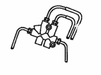 Scion 47316-52061 Tube,  Front Brake,  NO.6